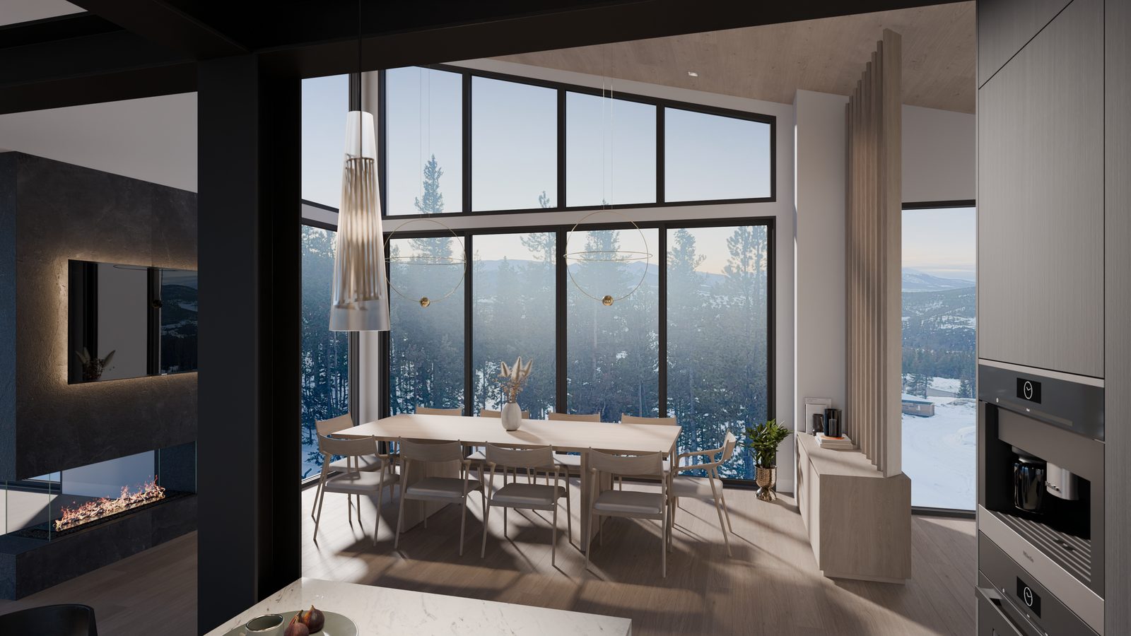 Dining room render